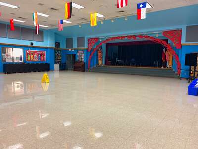 Summitt Elementary School Cafeteria w/ Stage in Austin