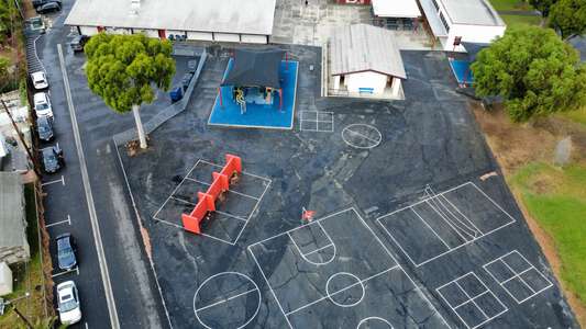 Loma Vista Elementary School Blacktop in Whittier 3