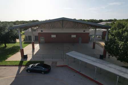 Perez Elementary School Outdoor Basketball Court in Austin