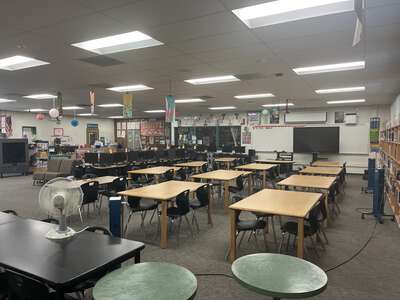 Sequoia Middle School Library in Fresno