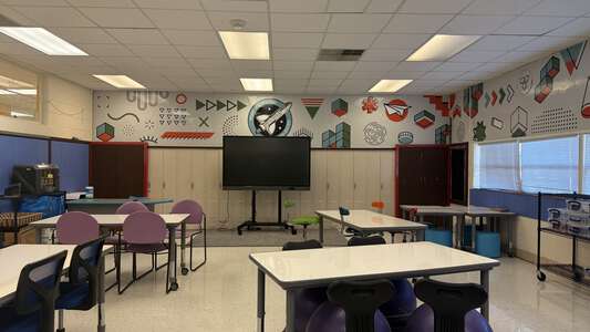 Mitchell Boulevard Elementary School Classroom Standard in Fort Worth