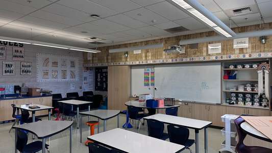 Cajon Valley Middle School Classroom Standard in El Cajon