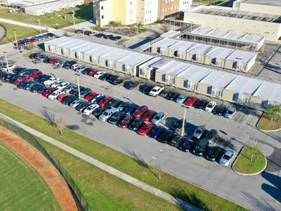 Oak Ridge High School Parking Lot 4 in Orlando