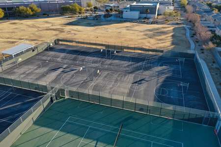 Advanced Technologies Academy Outdoor Basketball Courts in Las Vegas