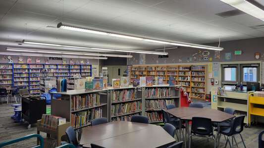 Crestmont Elementary School Library in Roseville