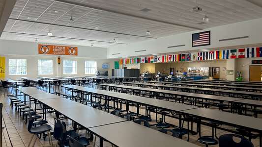 Lanier Middle School Cafeteria in Sugar Hill 3