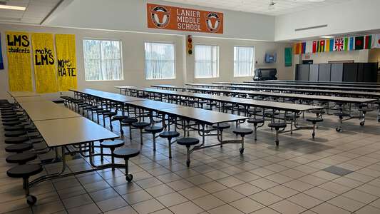 Lanier Middle School Cafeteria in Sugar Hill 4