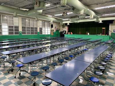 Van E. Blanton Elementary School Cafeteria in Miami