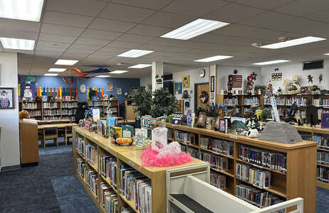Porter Elementary School Library in Mesquite