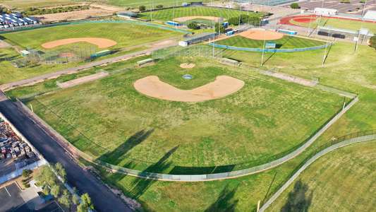 Mesquite High School Field - Baseball Practice in Gilbert