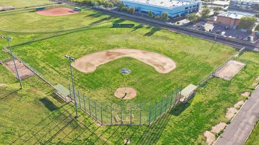 Mesquite High School Field - Baseball Practice in Gilbert