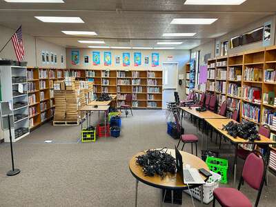 Eich Middle School Library in Roseville