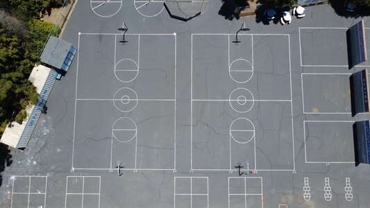Hannalei Elementary School Outdoor Basketball Courts 2 in Vista 2
