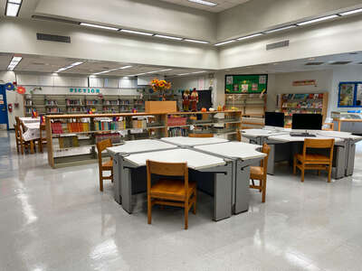 North Fork Elementary School Media Center in Fort Lauderdale