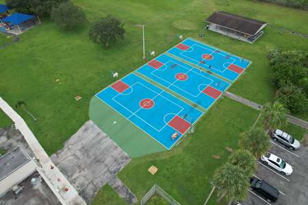 Gloria Floyd Elementary School Outdoor Basketball Courts in Miami 3