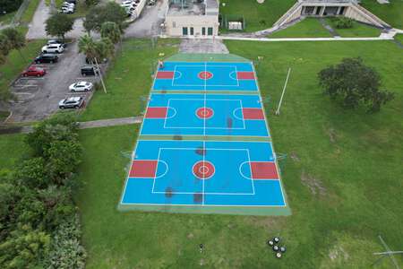 Gloria Floyd Elementary School Outdoor Basketball Courts in Miami 2