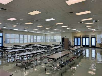 Bowman Ashe Doolin K-8 Academy Upper Academy Cafeteria in Miami