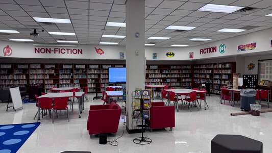 Spence Elementary School Library in Houston