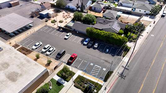 Fletcher Mandarin Language & GATE Academy Parking Lot - Visitors in Orange