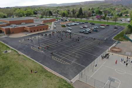Redlands Middle School Parking Lot - Main in Grand Junction