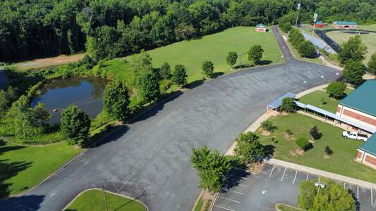 Elbert Edwin Waddell High School Parking Lot - Bus Lot in Charlotte 2