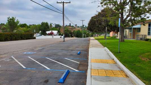Ella B. Allen Elementary School Parking Lot - Front in Bonita 2
