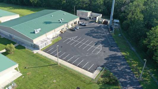 Seven Oaks Elementary School Parking Lot - Back in Wesley Chapel