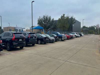 H S Thompson Elementary School Parking Lot - Back in Dallas 2