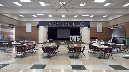 Oak Woods Elementary School Cafeteria in Granbury 2