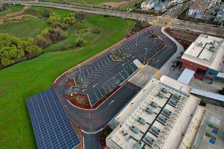 Cottonwood Creek TK-8 School Parking Lot - Front in Dublin 3