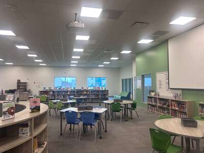 Hector A. Cafferata, Jr. K-8 School Library in Cape Coral 1