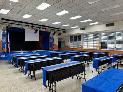 Coral Park Elementary School Cafeteria in Miami
