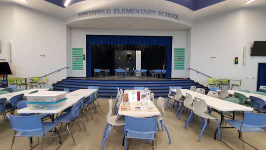 Kingsfield Elementary School Multi Purpose Room in Cantonment 2