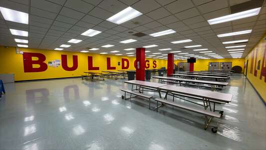 Marine Leadership Academy at Ames Cafeteria in Chicago