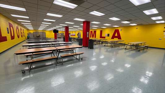 Marine Leadership Academy at Ames Cafeteria in Chicago