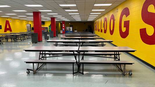 Marine Leadership Academy at Ames Cafeteria in Chicago