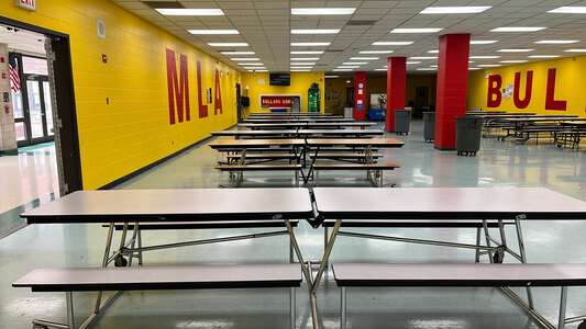 Marine Leadership Academy at Ames Cafeteria in Chicago