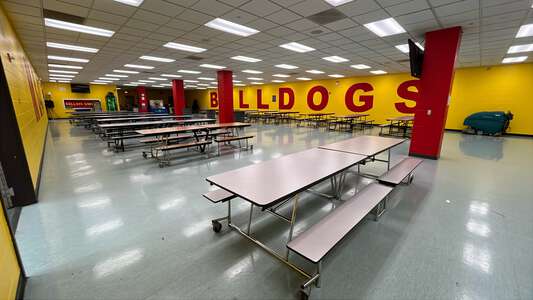 Marine Leadership Academy at Ames Cafeteria in Chicago