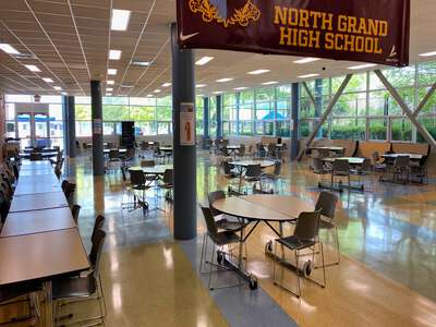 North-Grand High School Cafeteria in Chicago