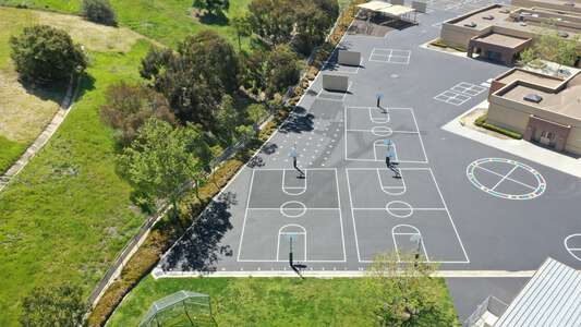 Vista Verde School (K-8) Outdoor Basketball Courts 1 in Irvine