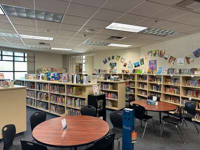 Williams Elementary School Library in Fresno