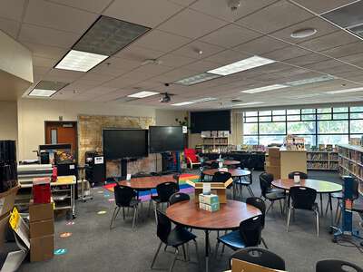 Williams Elementary School Library in Fresno