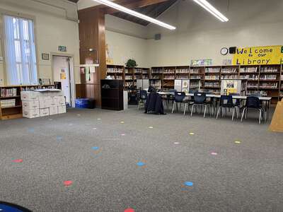 Joe Serna Jr. Charter School Library in Lodi