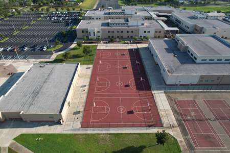 Fivay High School Outdoor Basketball Courts in Hudson