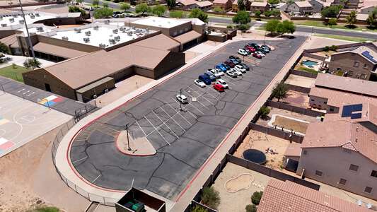 Maricopa Parking Lot - Side