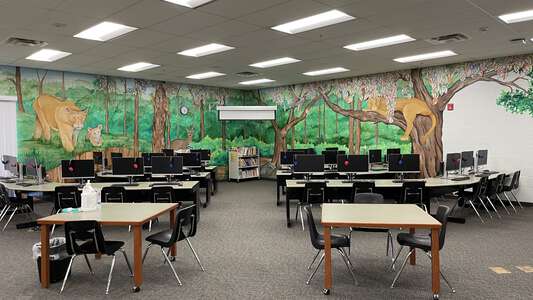 Kimbell Elementary School (0120) Library in Tampa