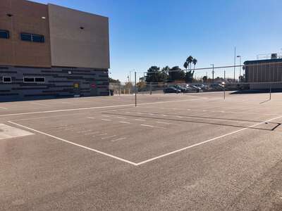Crestwood Elementary School Outdoor Basketball Courts in Las Vegas