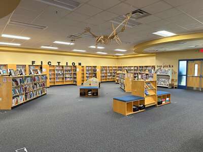 Brickey-McCloud Elementary School Library in Knoxville