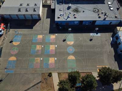 Venetia Valley K-8 School Outdoor Basketball Courts in San Rafael