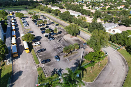 New Renaissance Middle School Parking Lot - East in Miramar